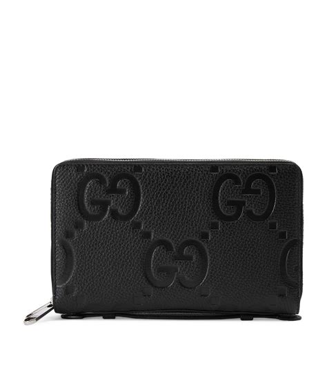 gucci leather travel wallet|Gucci authentic wallet.